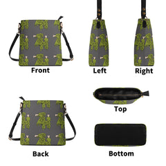 Womens PU Bucket Bag Shoulder Bag