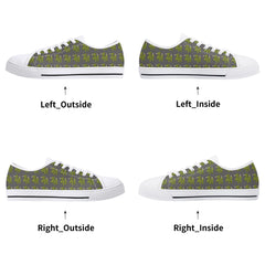 Mens Rubber Low Top Canvas Shoes
