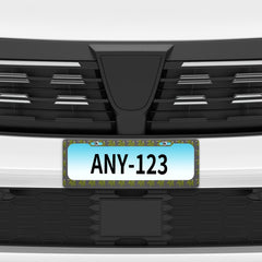 L Size Australia License Plate Frame