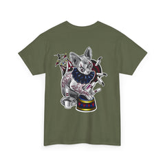 Circus Kitty - By Jade Zombie - Gildan 5000 Cotton Tee