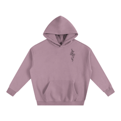 Bone Daddy Over-Sized Fleece Hoodie BLACK LOGO