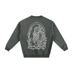 Bone Daddy - Fleeced Sweatshirt WHITE LOGO