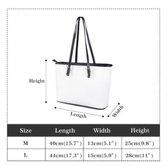 PU Leather Tote Bag