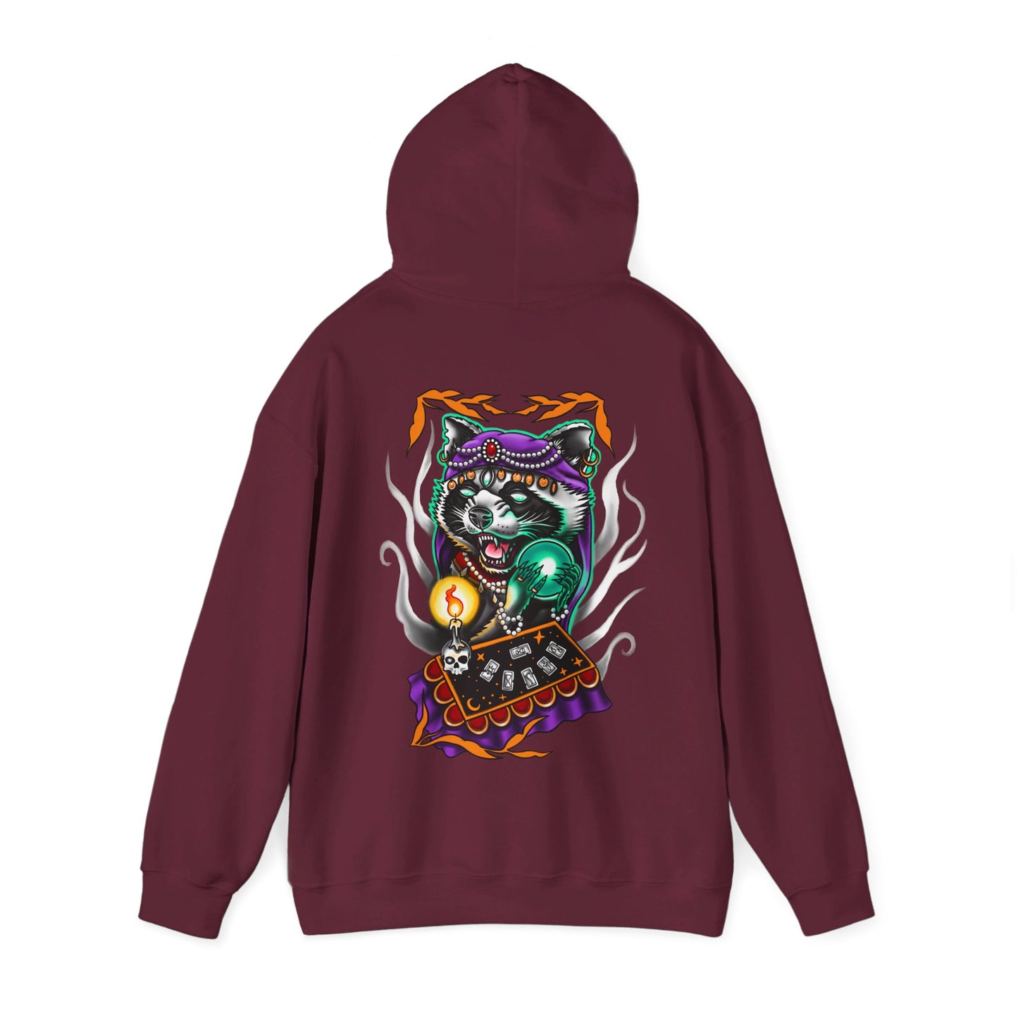 Fortune Teller Robert Rubbish Gums Hoodie - by Jade Zombie