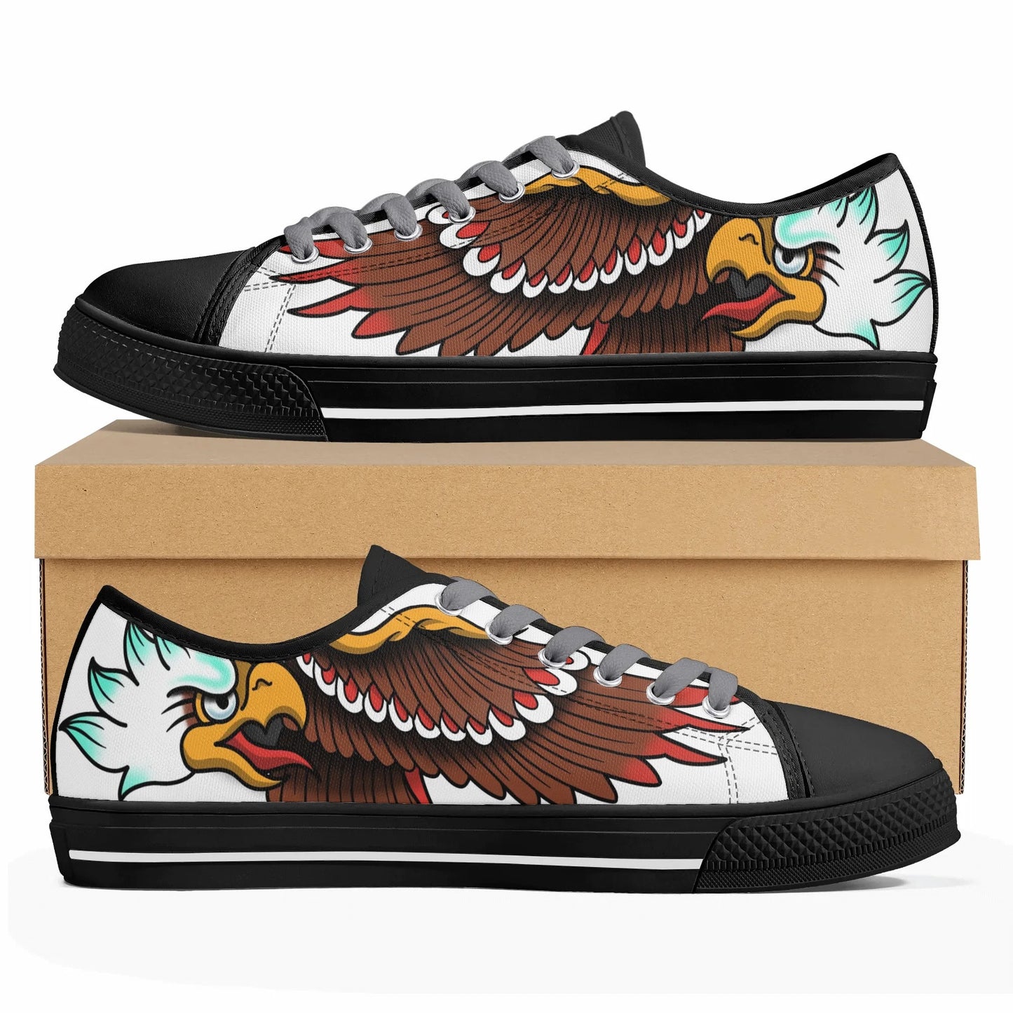 Freedom Chicken - By Heaps Rad Trad - Canvas Shoes