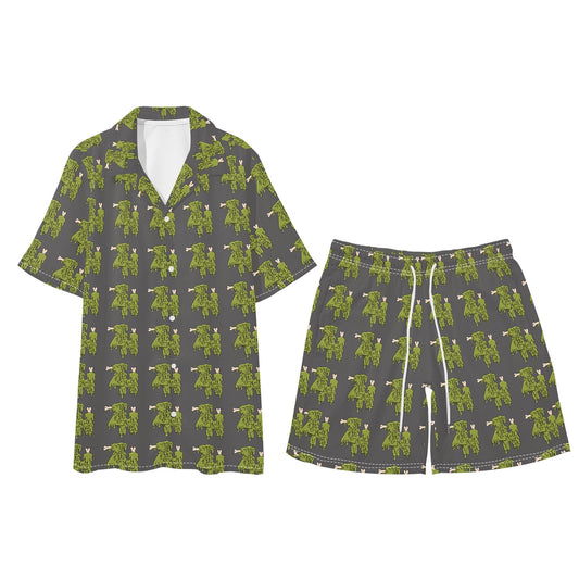 Hawaiian Short Sleeve Shirt and Shorts Set