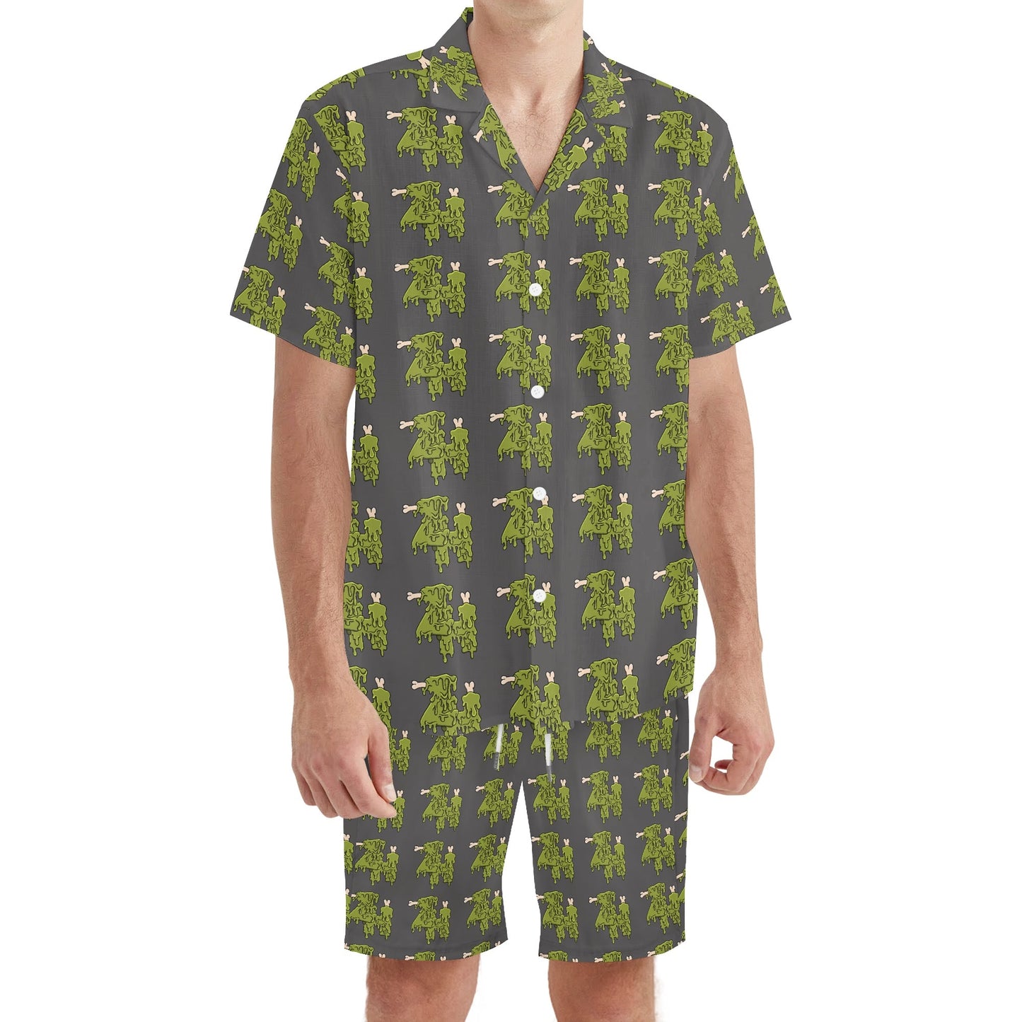 Hawaiian Short Sleeve Shirt and Shorts Set