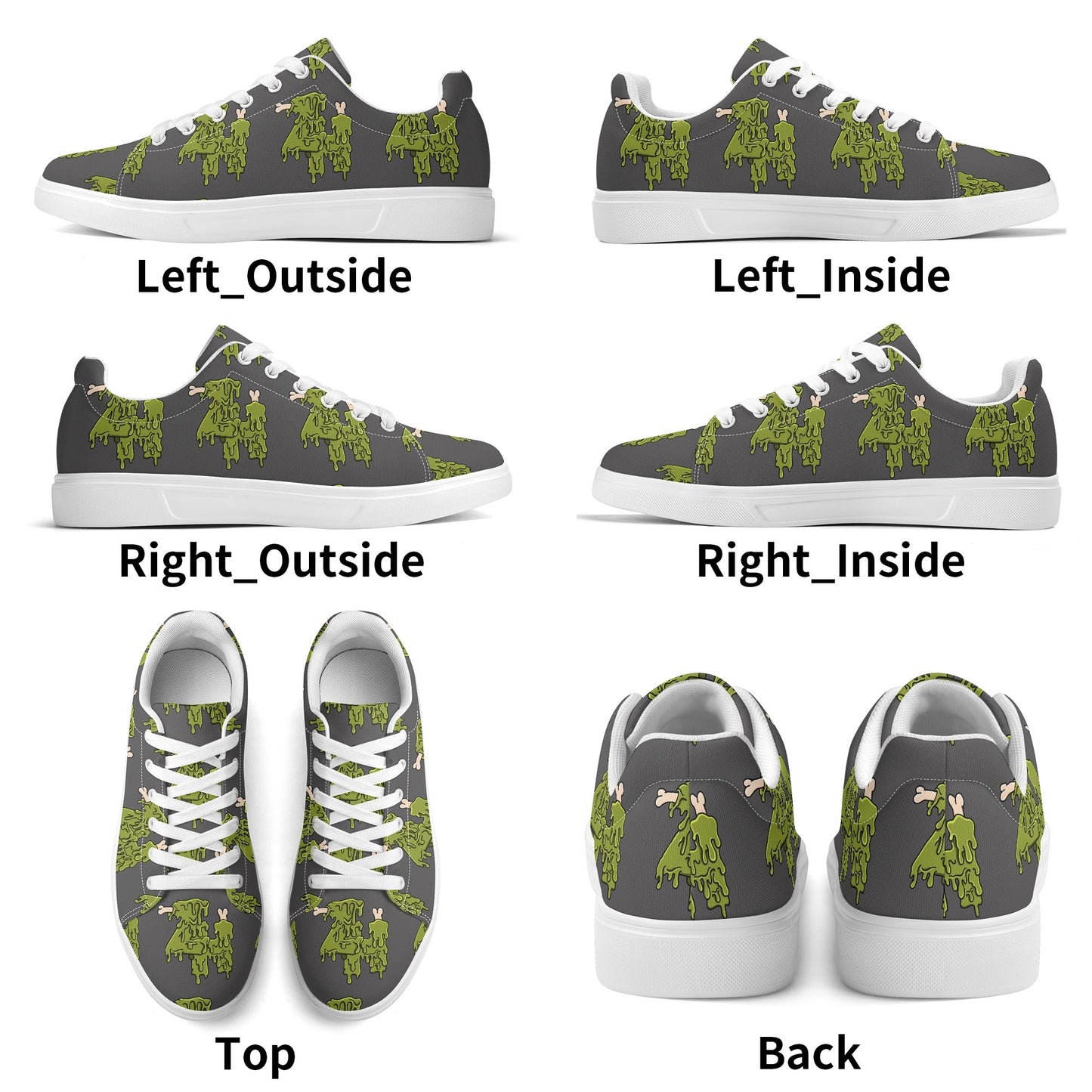 Adult Lightweight Low Top Canvas Shoes