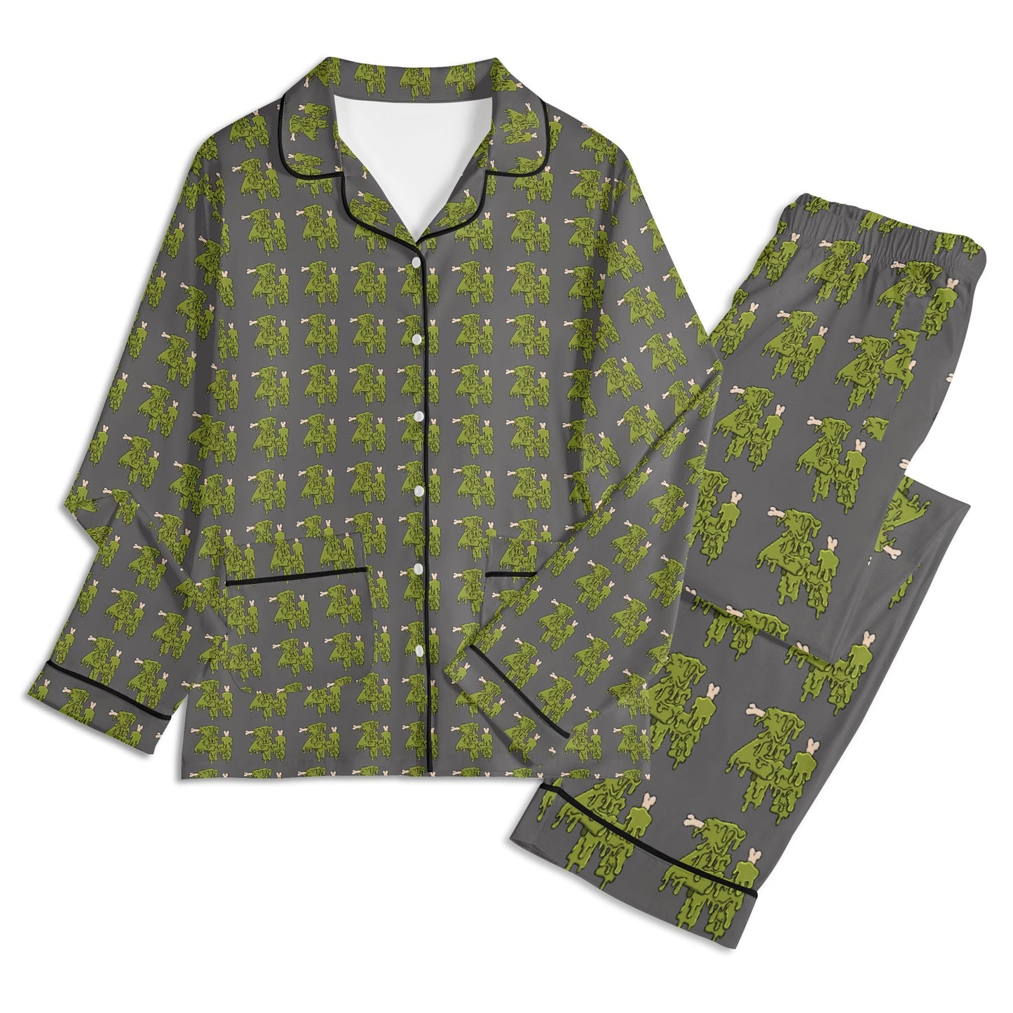 Unisex Long Sleeve Adult Pajama Set