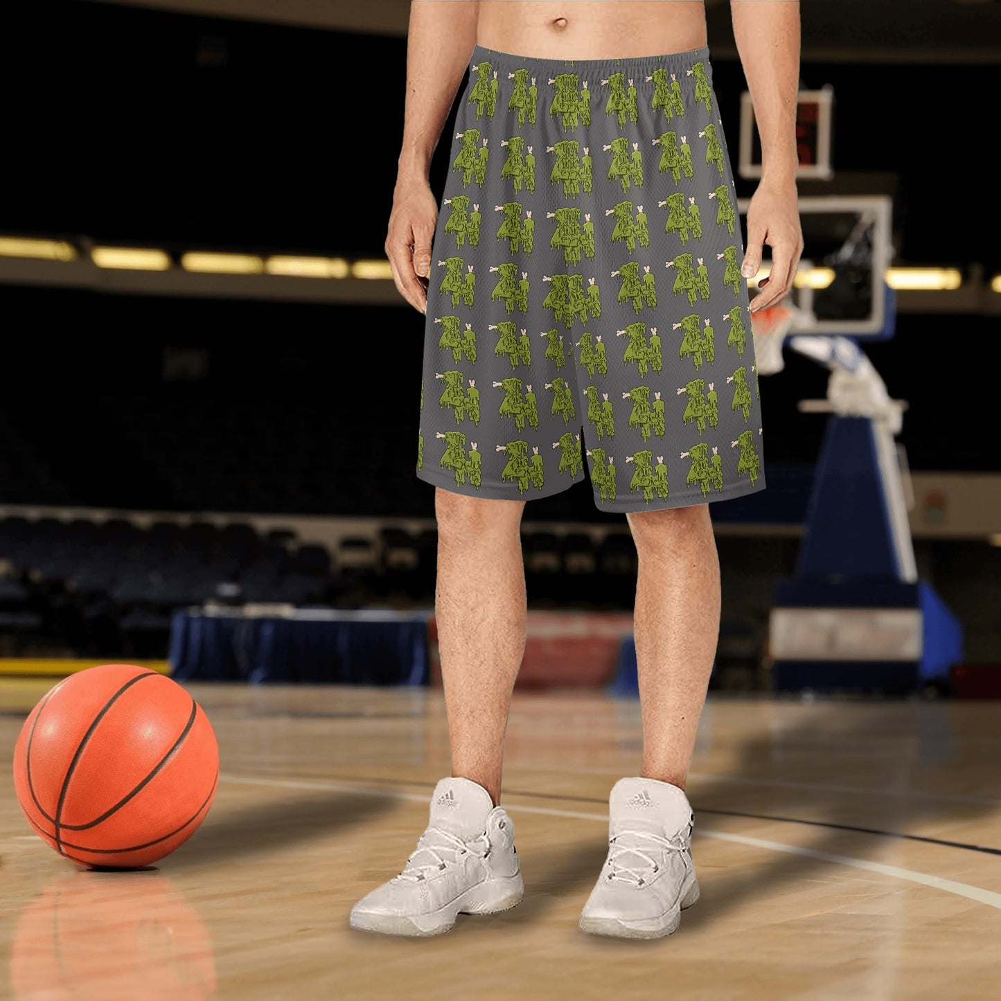 All Over Print Basketball Shorts