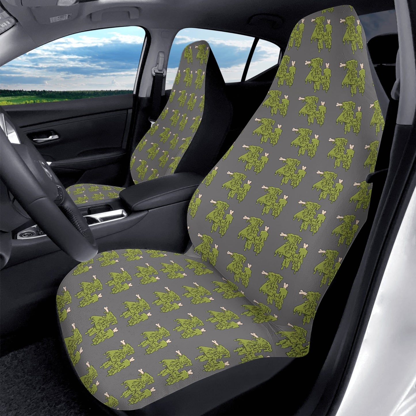 Soft and Lightweight Front Car Seat Covers (2pcs)