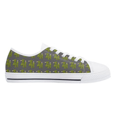 Mens Rubber Low Top Canvas Shoes