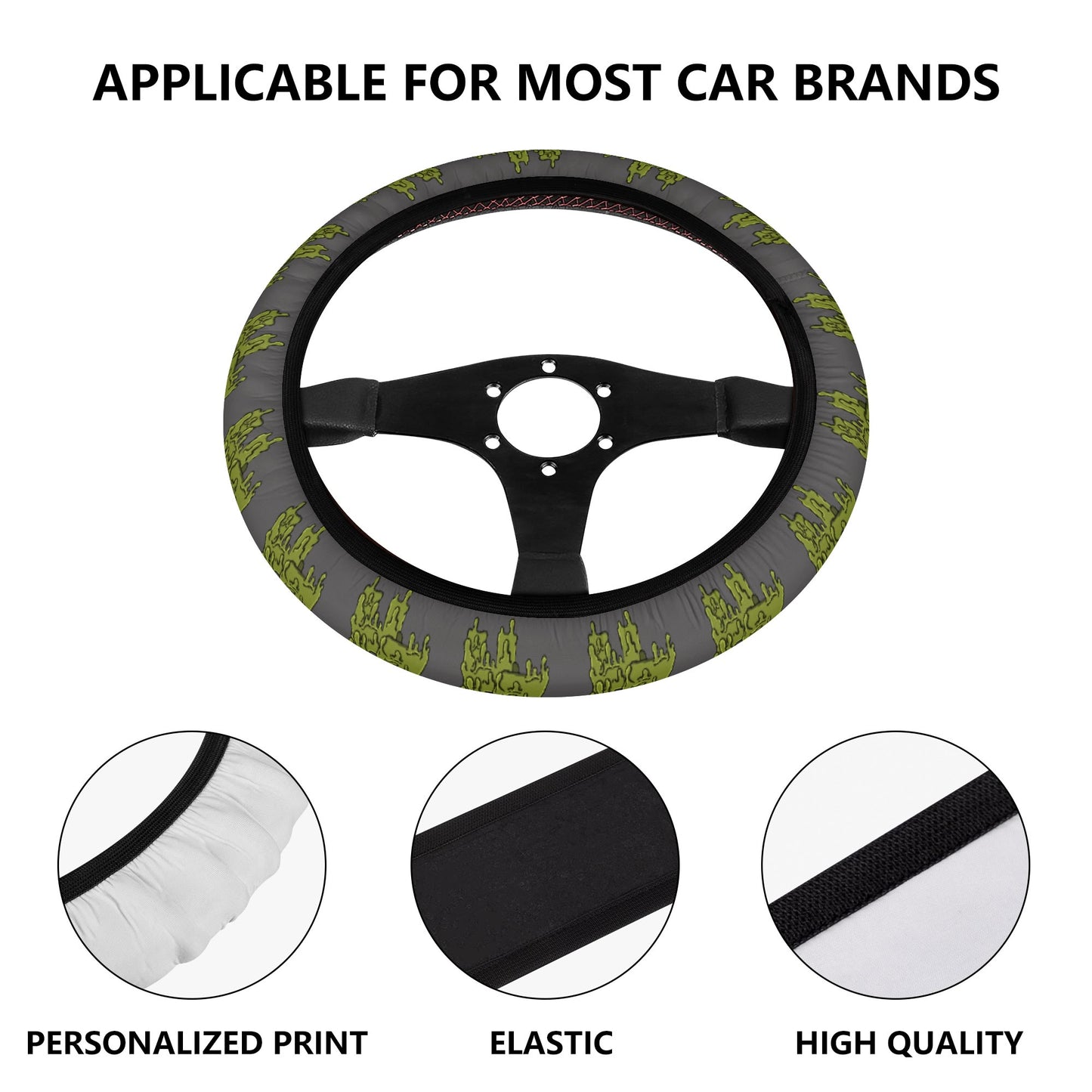 Car Steering Wheel Cover