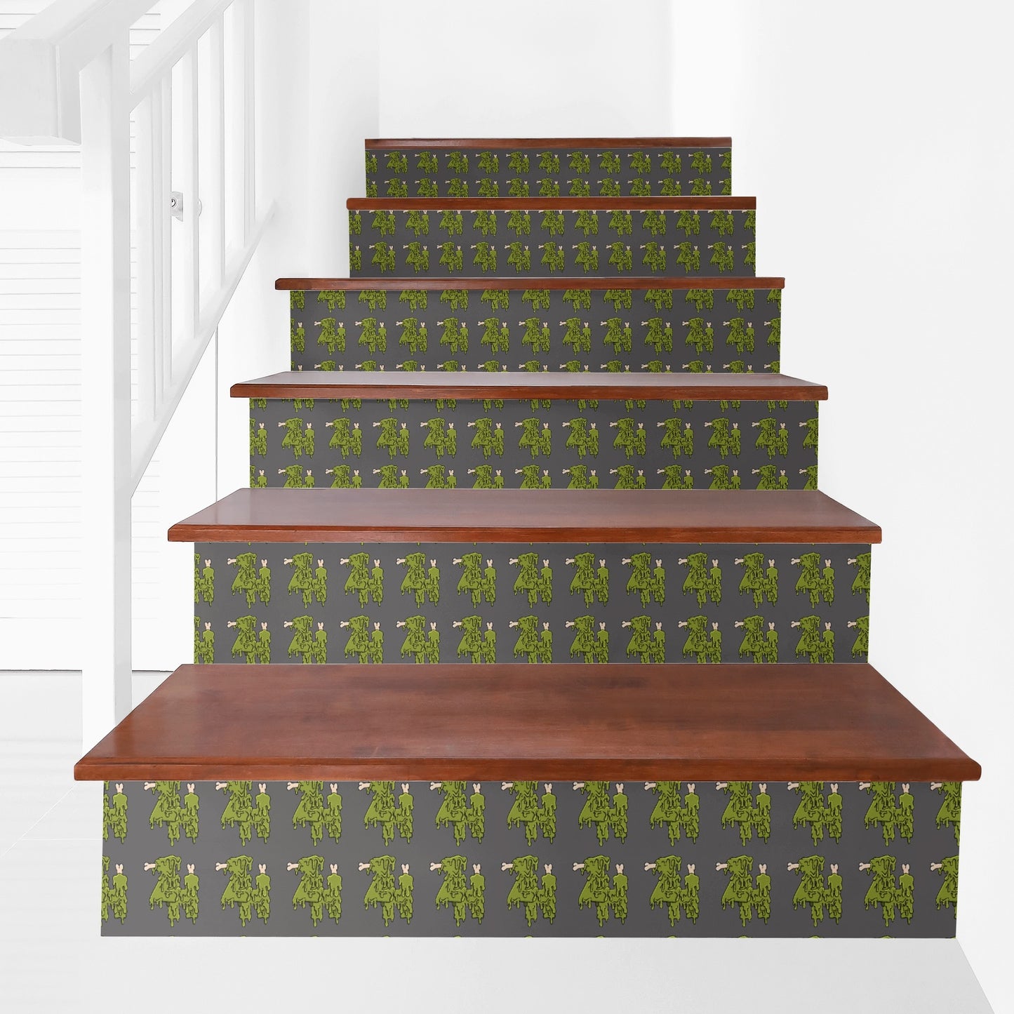 6Pcs  Stairs Stickers