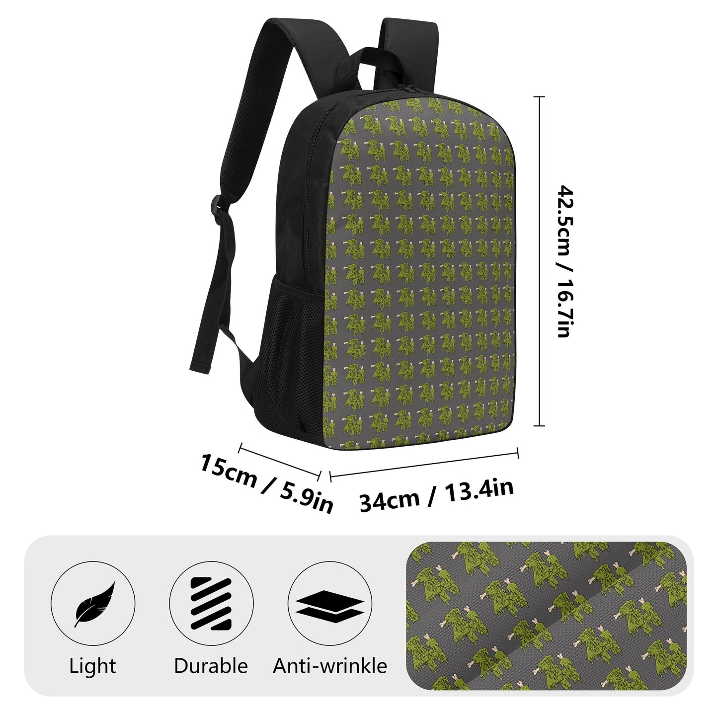 17 Inch School Backpack