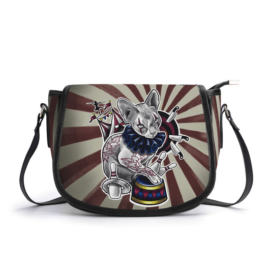 Circus Kitty - By Jade Zombie - Saddle Bag