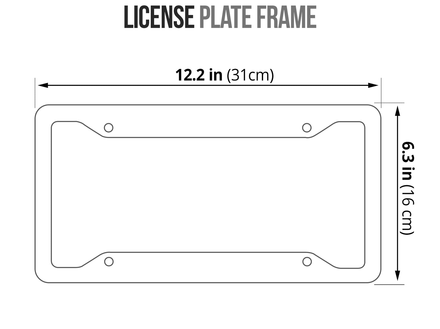 License Plate Frame