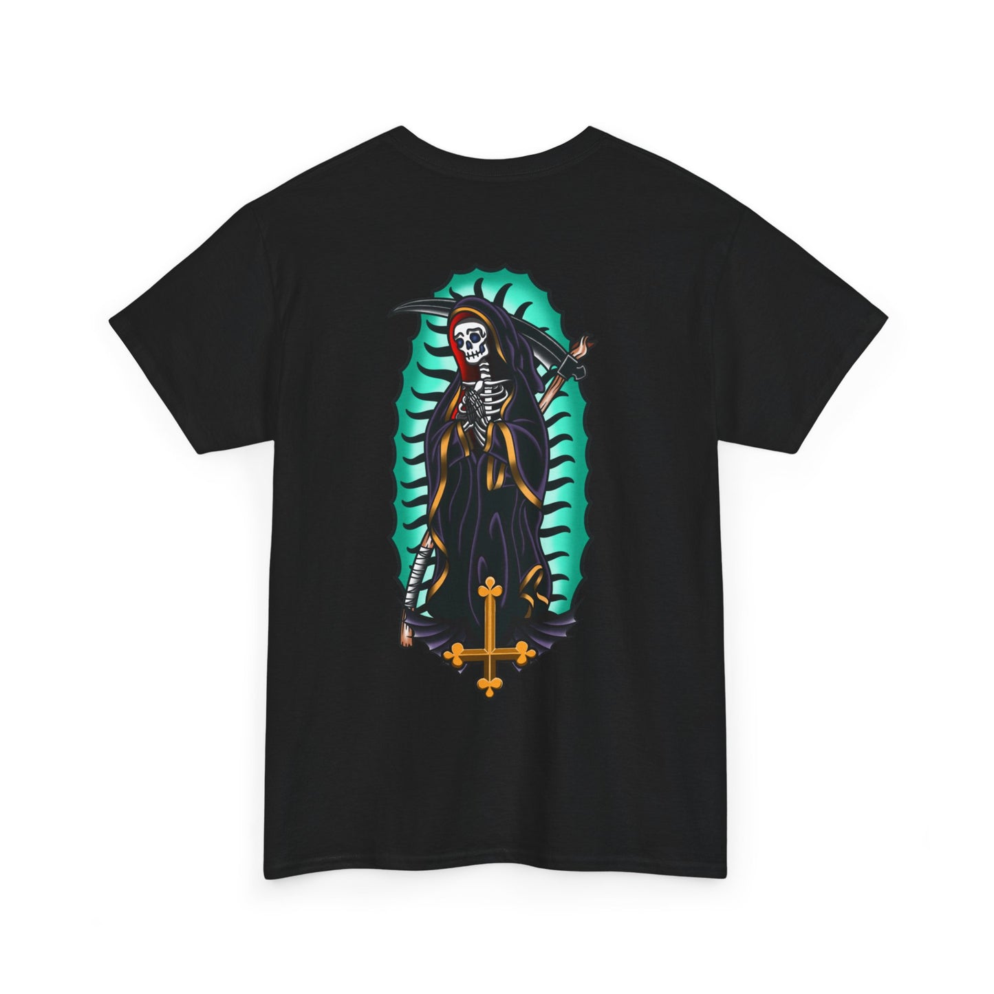 Mary the Reaper - By Heaps Rad Trad - Gildan 5000 Cotton Tee