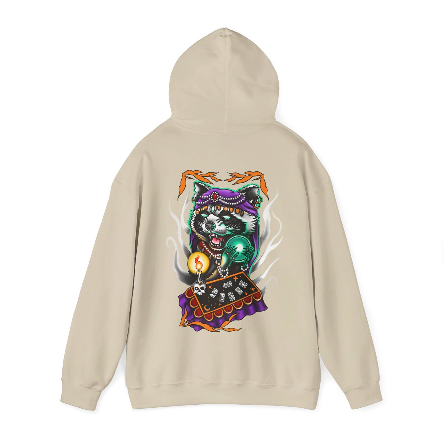 Fortune Teller Robert Rubbish Gums Hoodie - by Jade Zombie