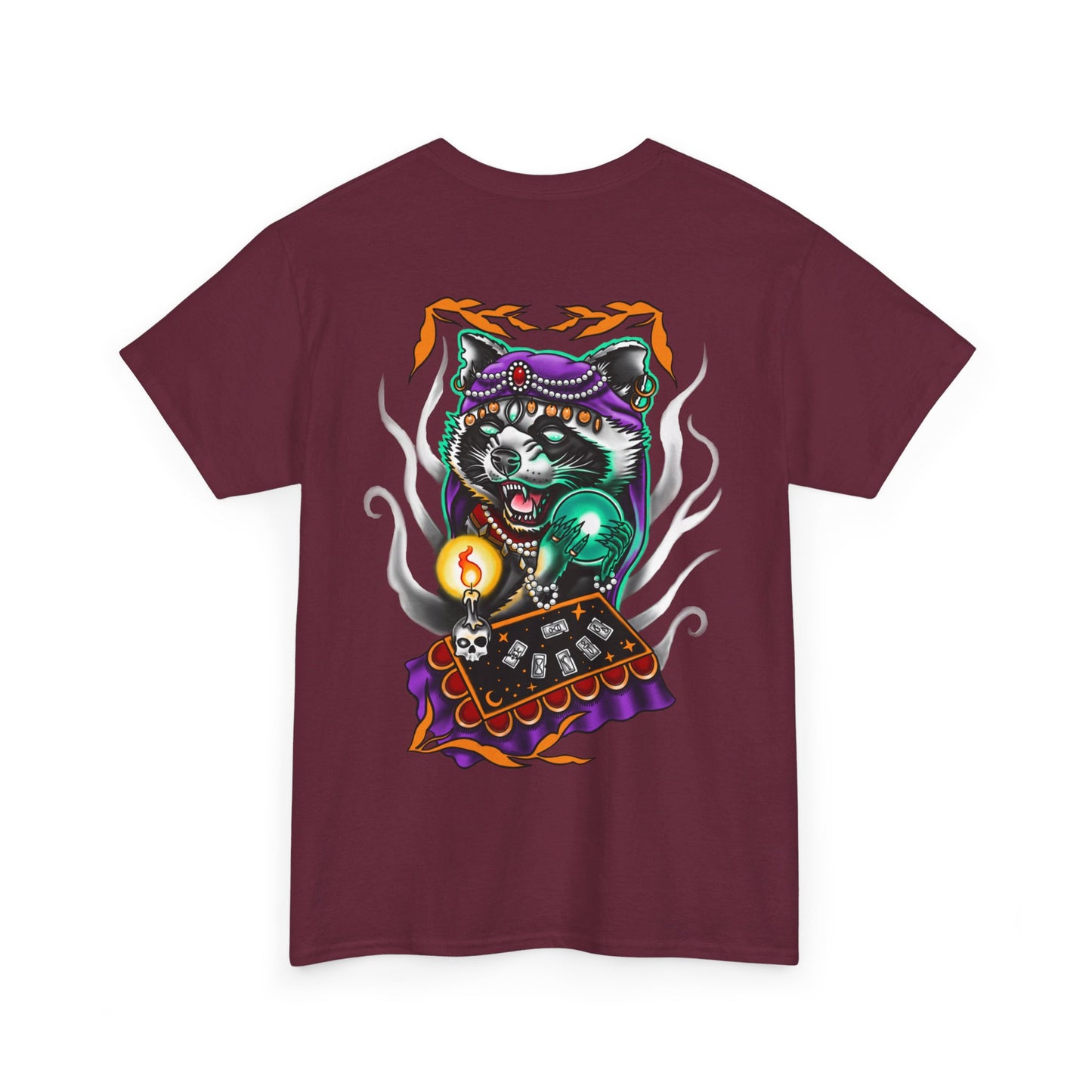 Fortune Teller Robert Rubbish Gums Tee - by Jade Zombie - Gildan 5000 Tee